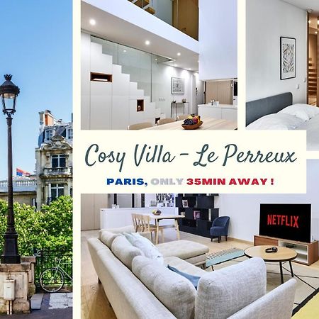 Cosy Villa Le Perreux - Terrace & Garden, Netflix, Free Parking - Visit Paris & Disneyland ! Extérieur photo