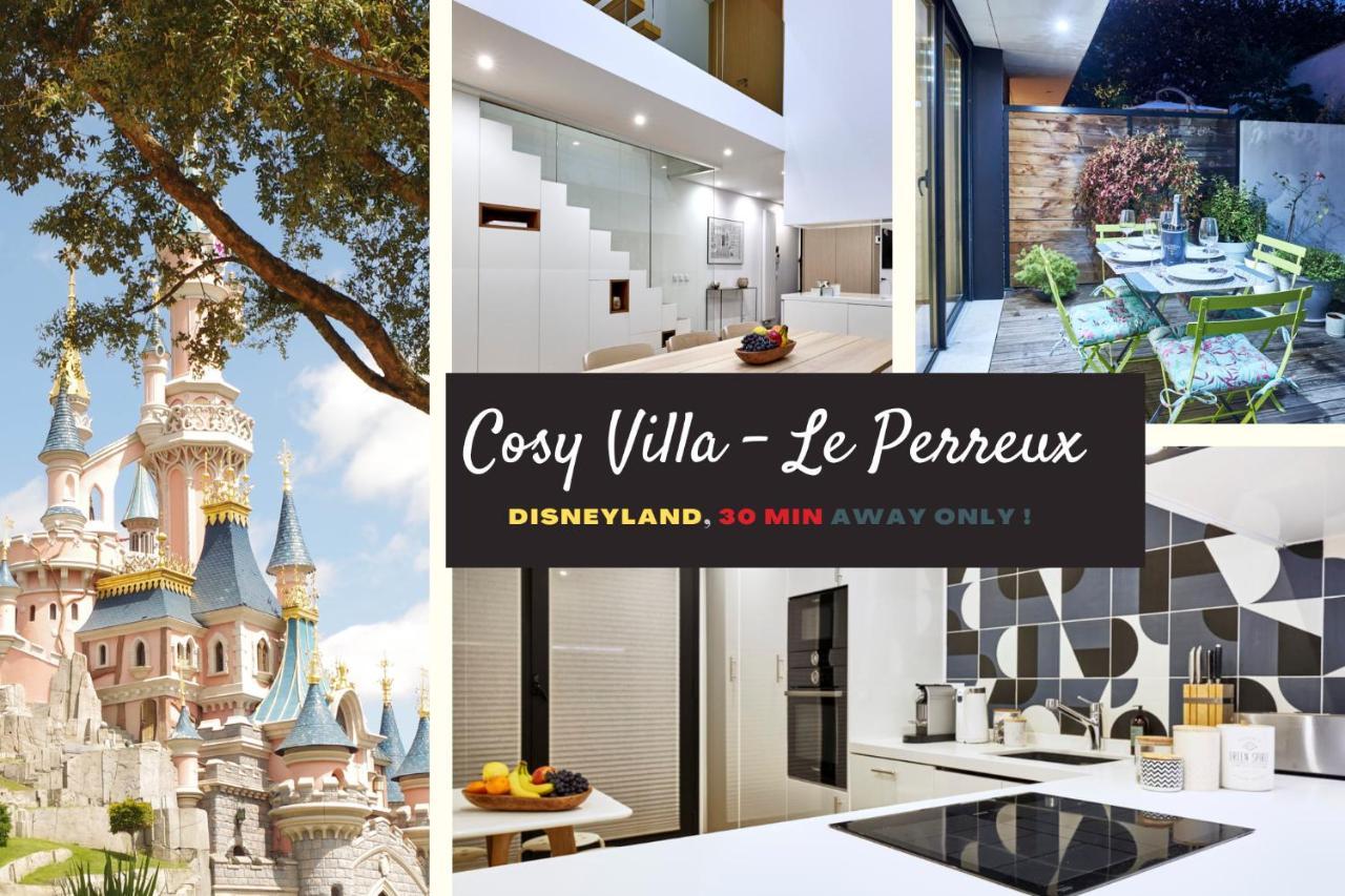 Cosy Villa Le Perreux - Terrace & Garden, Netflix, Free Parking - Visit Paris & Disneyland ! Extérieur photo