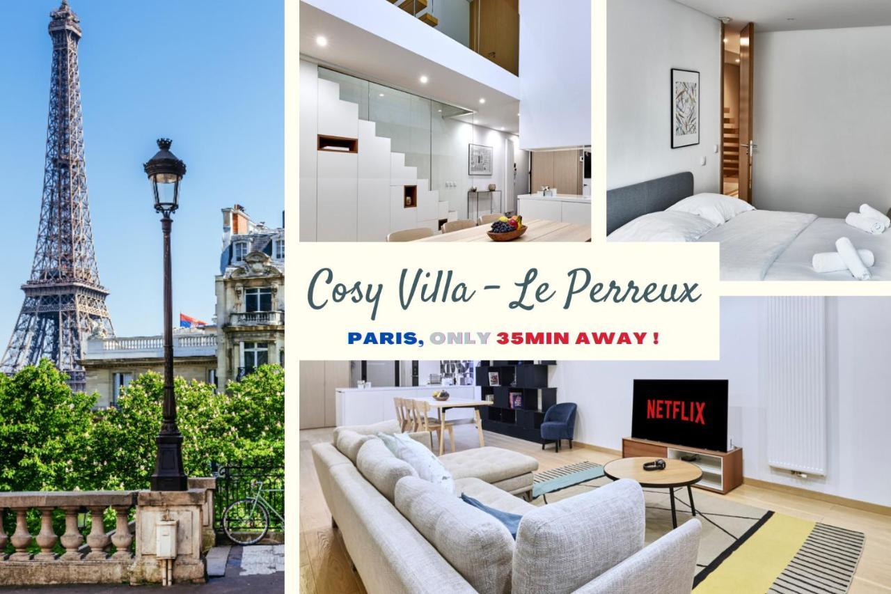 Cosy Villa Le Perreux - Terrace & Garden, Netflix, Free Parking - Visit Paris & Disneyland ! Extérieur photo